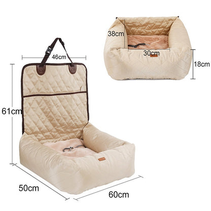 Folding Pet Car Seat Pad