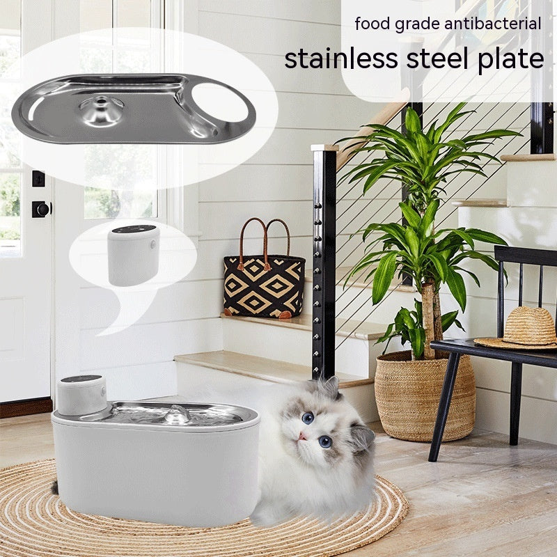 Intelligent Stainless Steel Pet Fountain